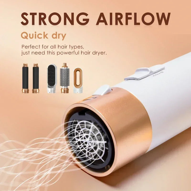 5 in 1 Hair Dryer Hot Comb Set