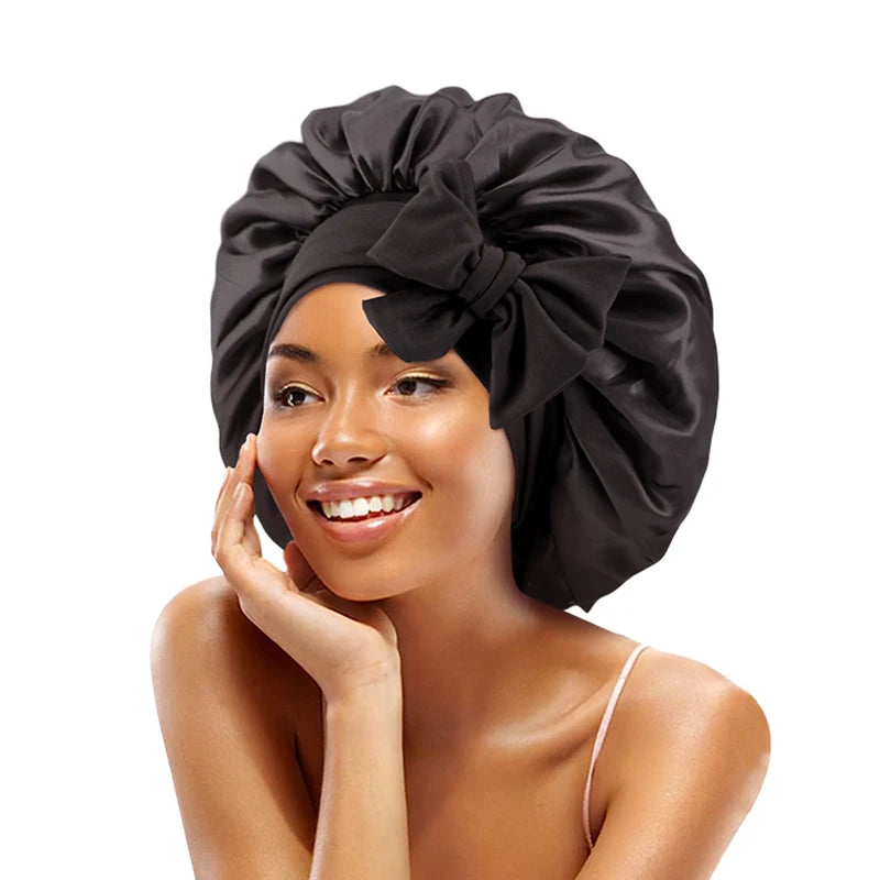 Satin Sleeping Hat