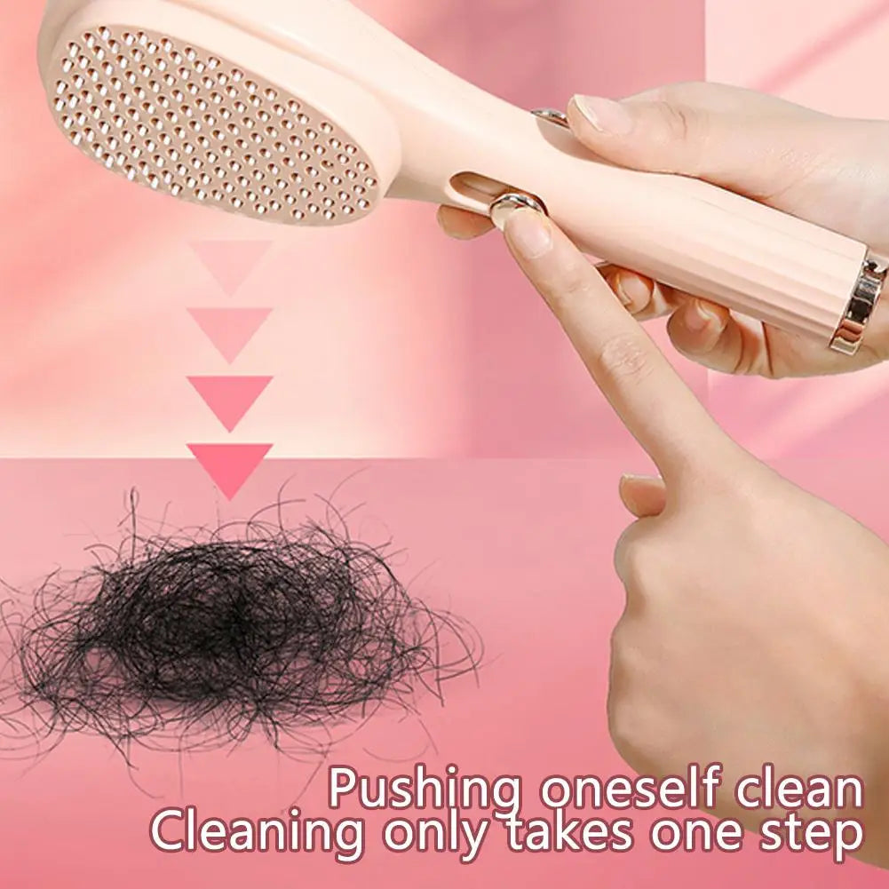 Self-Cleaning Hair Brush