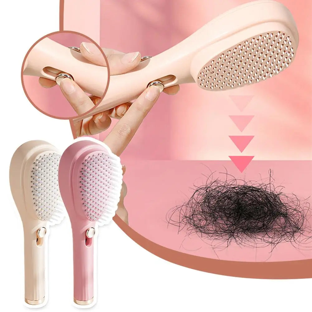 Self-Cleaning Hair Brush